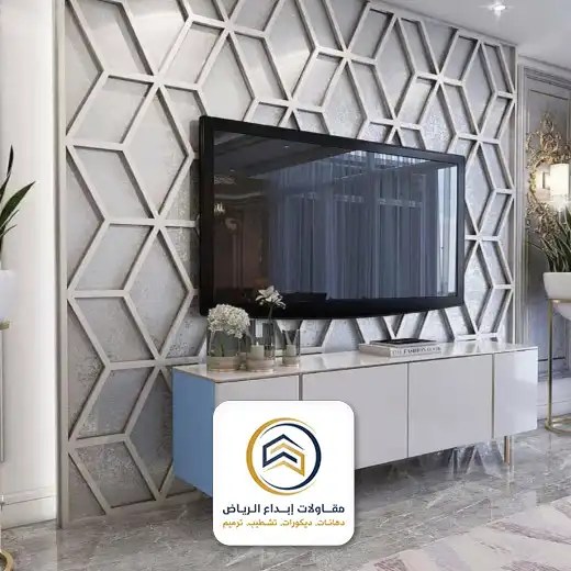 ديكور خلفيات شاشات جبس حي حطين