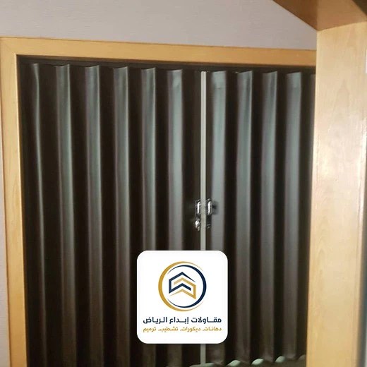 سعر باب اكورديون جلد