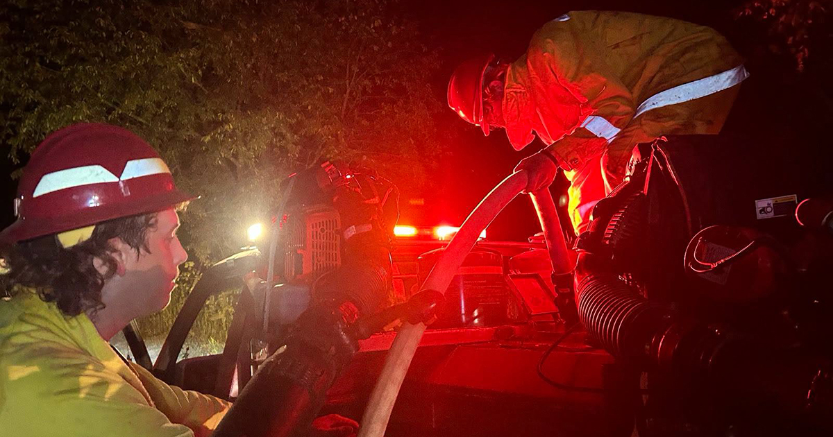 Western Texas County fire consumes about 10 acres Tuesday night