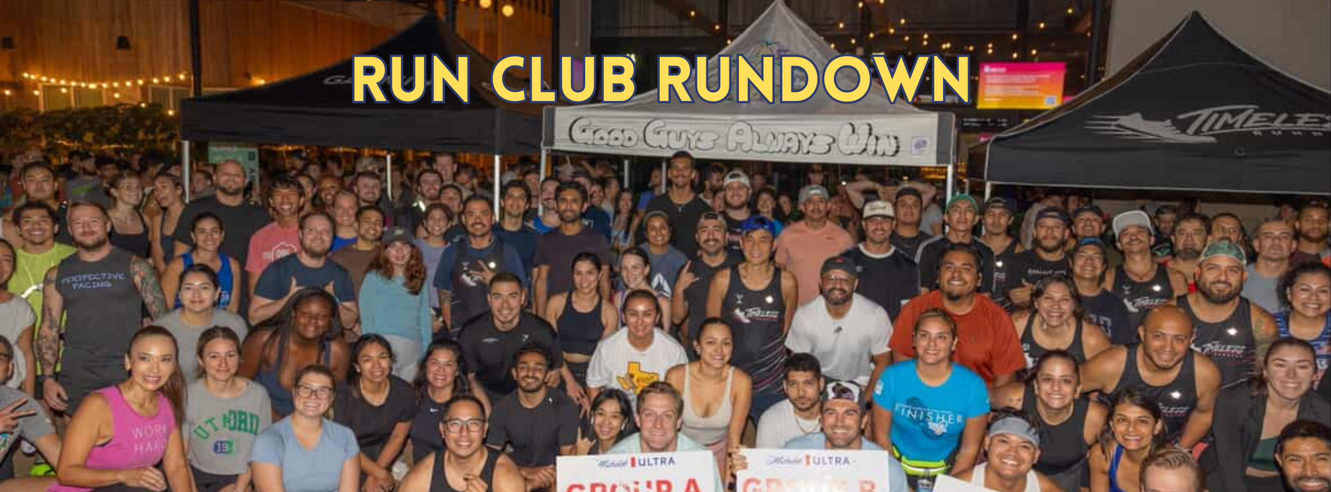 Run Club Rundown: Good Guys Run Club