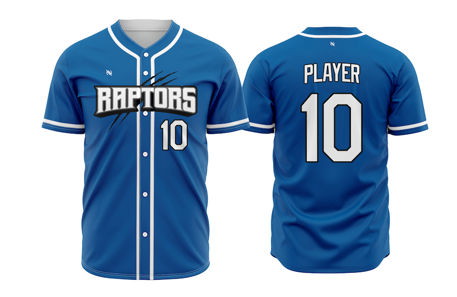 Blue Raptors Full Button