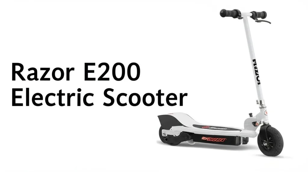 Razor E200 Electric Scooter Review