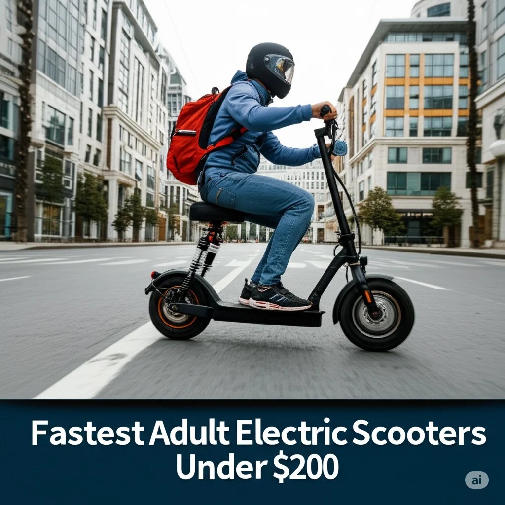 Fastest Adult Electric Scooters Under $200