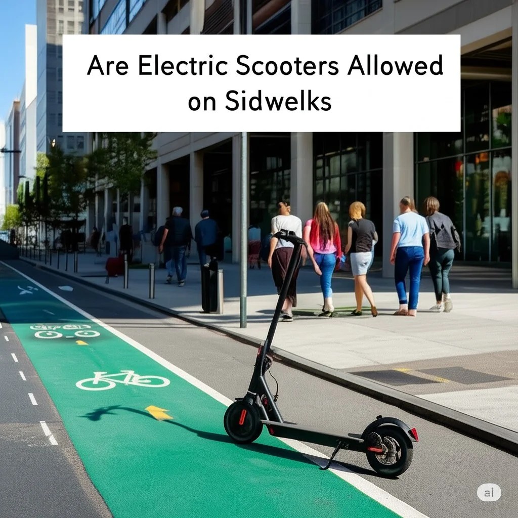 Are Electric Scooters Allowed on Sidewalks