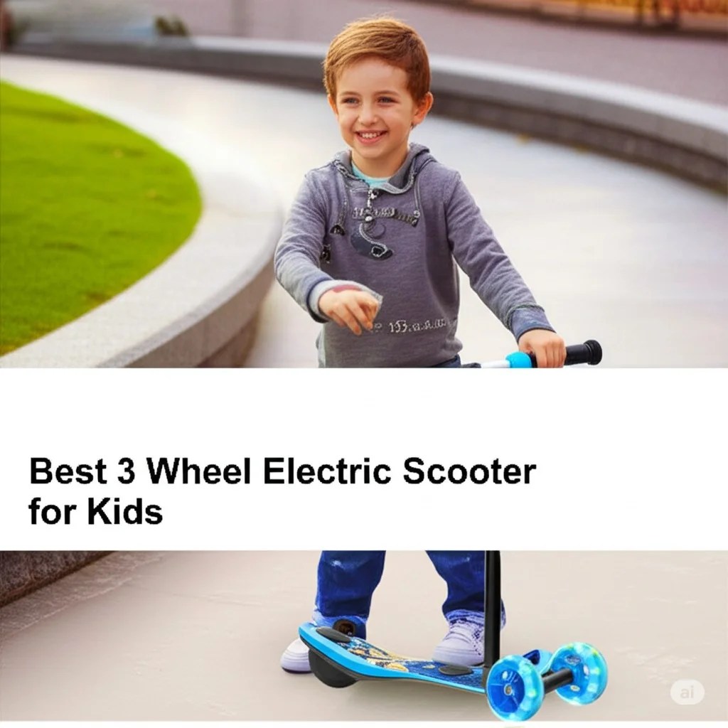 Best 3 Wheel Electric Scooter for Kids