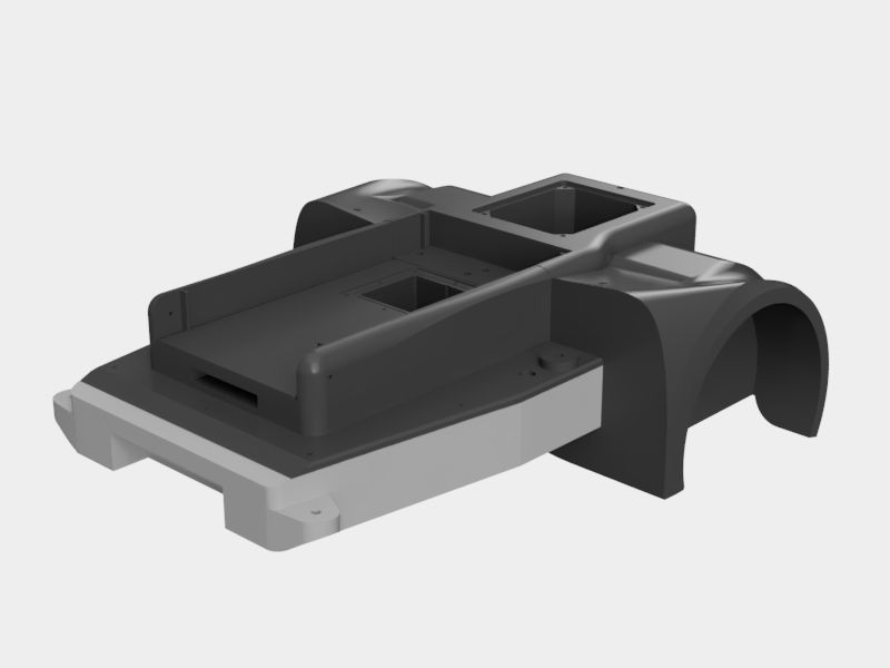 Github Hovermower Hovermower Chassis 3d Printable Chassis For Hovermower - Premium Mountain Illustration Gallery - 4K