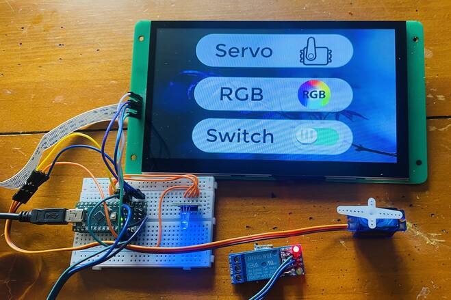 Interfacing Dwin Hmi Tft Lcd Display With Arduino - Retina Minimal Backgrounds for Desktop