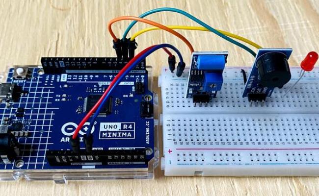 Vibration Detection With SW-420 Vibration Sensor & Arduino
