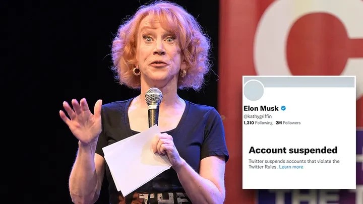 Twitter Suspends Kathy Griffin’s Account For Impersonating Elon Musk
