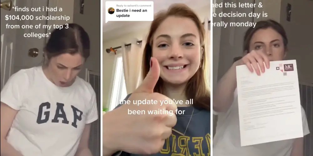 Student Who Lost $100,000 Scholarship Gets It Back After Going Viral On TikTok