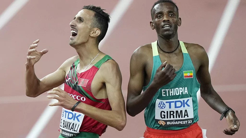 Morocco’s El Bakkali Wins New World Championship Title in the 3,000-meters Steeplechase