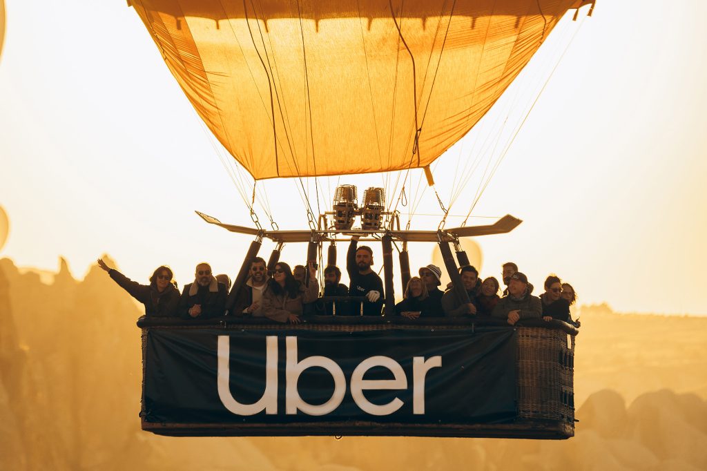 Uber Will Offer Hot Air Balloon Rides in Turkey as Part of a Tourism Push