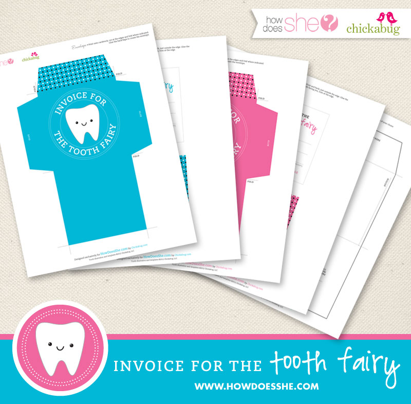 free tooth fairy printables