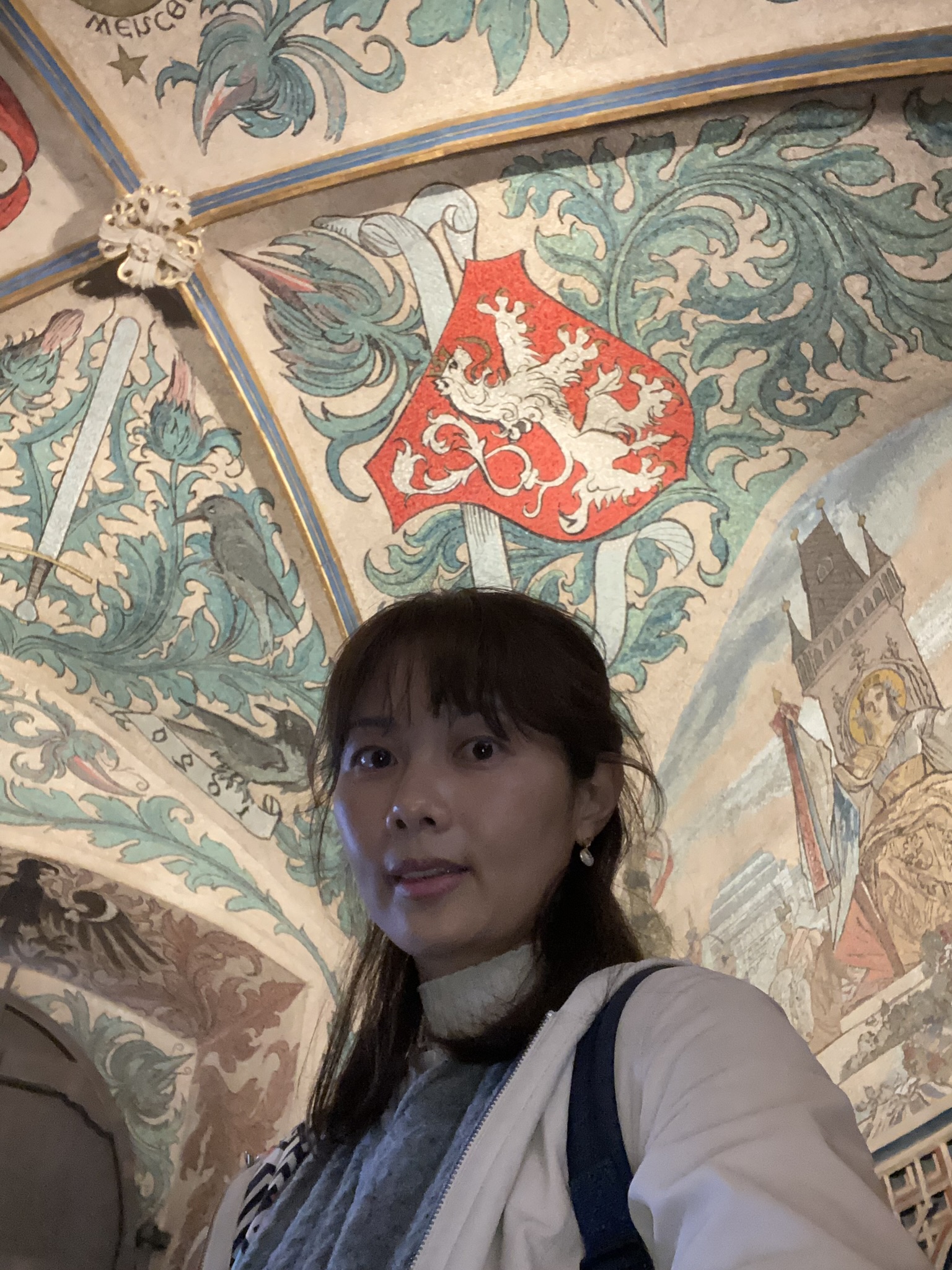 Prague Old Town Hall 拱門天花板