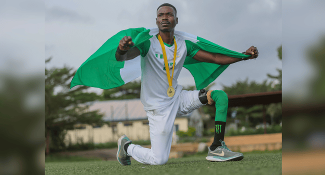 Nigeria's Azuegbulam Wins Africa's First Invictus Gold Medal - Vimarsana News