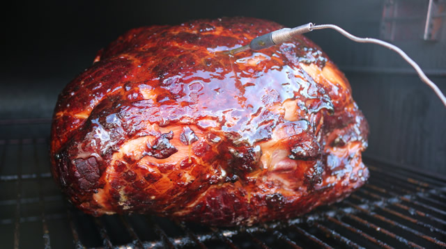 Ham Temp To Cook Maple Glazed Whole Smoked Ham - Holiday Ham Recipe
