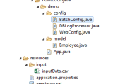 Spring Batch Csv To Database Java Annotation Config Example
