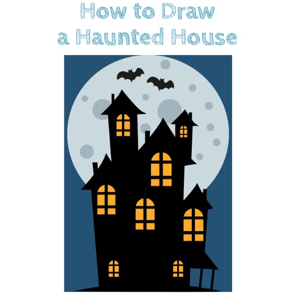 This drawing course is design for you who want to learn and create cute kawaii drawings. How To Draw A Haunted House How To Draw Easy