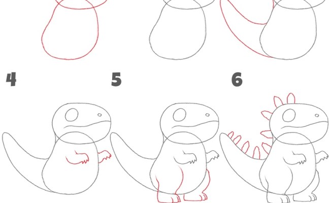 Learn How To Draw A Godzilla Godzilla Step By Step Drawing Tutorials