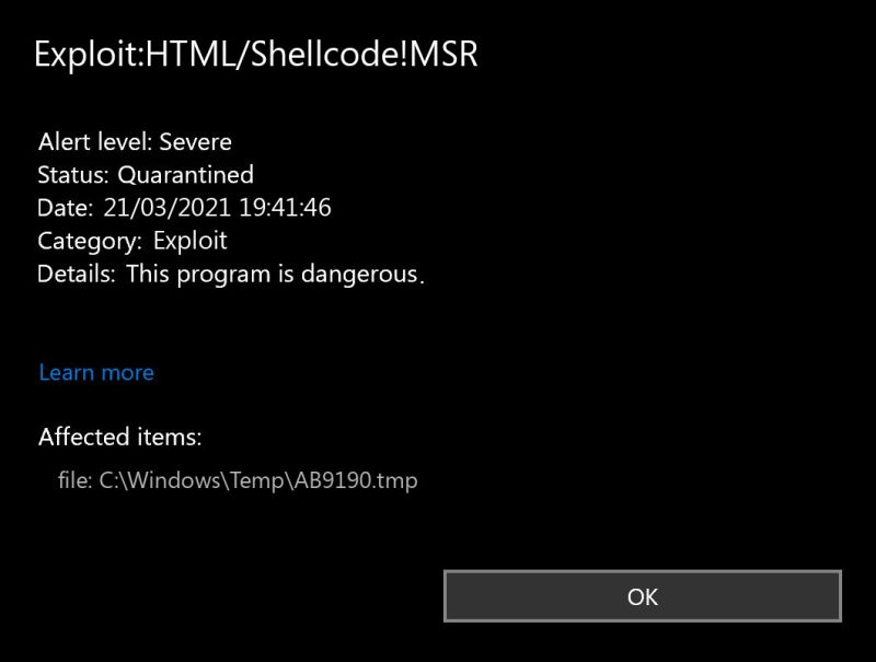 Exploit Html Shellcode Msr Virus Removal Guide - Premium Vintage Background Gallery - Retina