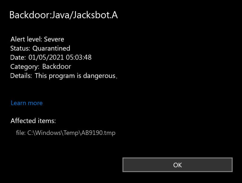 Backdoor Java Jacksbot A Virus Removal Guide - Download Creative Colorful Design | Ultra HD