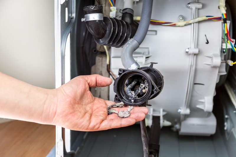 How To Clean Pump Filter On A Front Load Washer Drain Pump Cleanout 