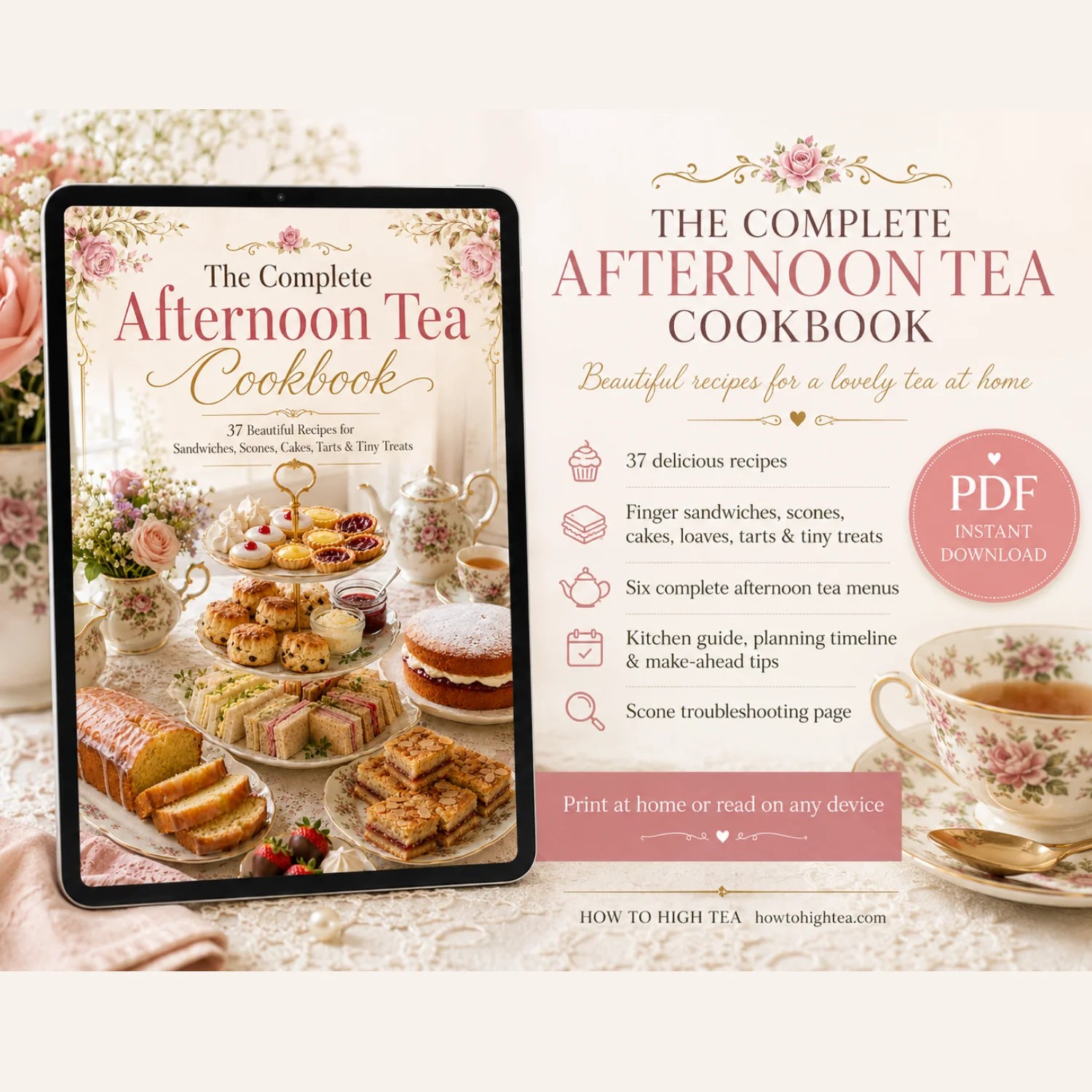 The Complete Afternoon Tea Cookbook