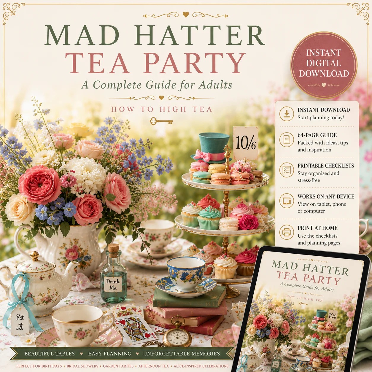 Mad Hatter Tea Party Guide