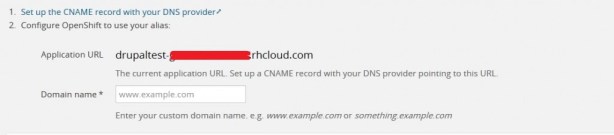 6 - drupal change CNAME