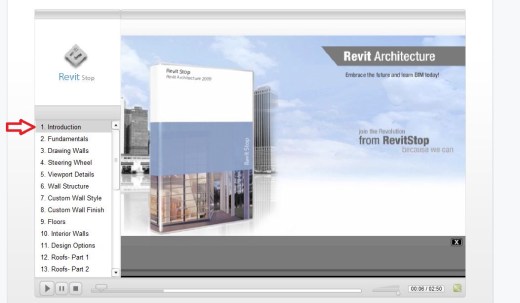  5 - Revit Stop Course Interface