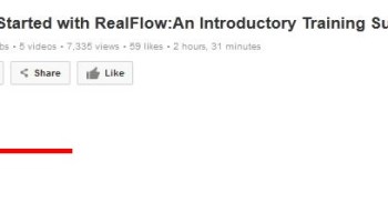 2 - RealFlow Lab YouTube Channel RealFlow tutorials