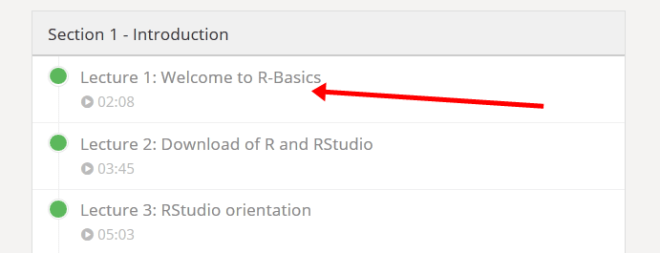 2 - udemy r programming course