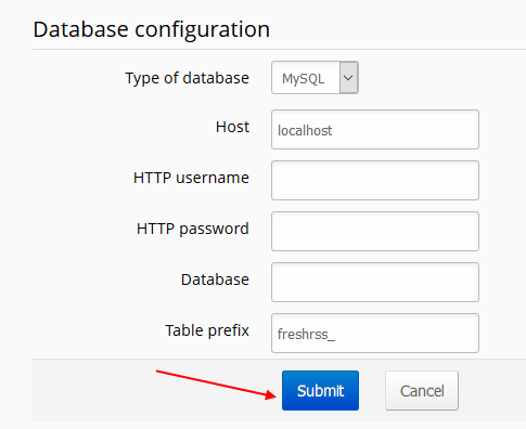 7 - FreshRSS on Openshift