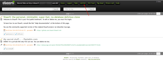 6 - Deploying Shaarli on Openshift