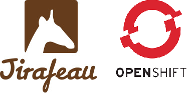 jirafeau openshift logo