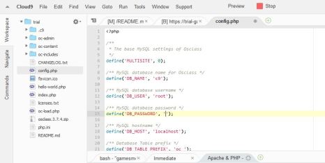 2 - OSClass on Cloud9