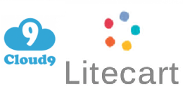 LiteCart Cloud9 IDE Logos