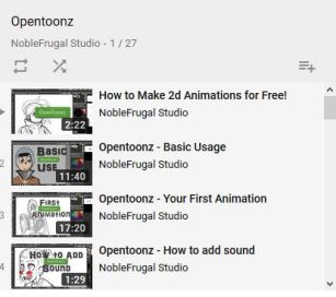 2 - NobelFrugal Studio YouTube Channel OpenToonz Tutorials