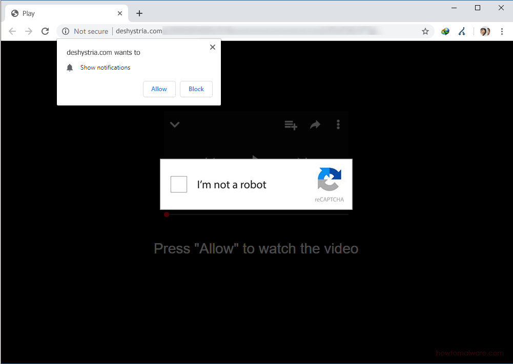 remove Deshystria.com