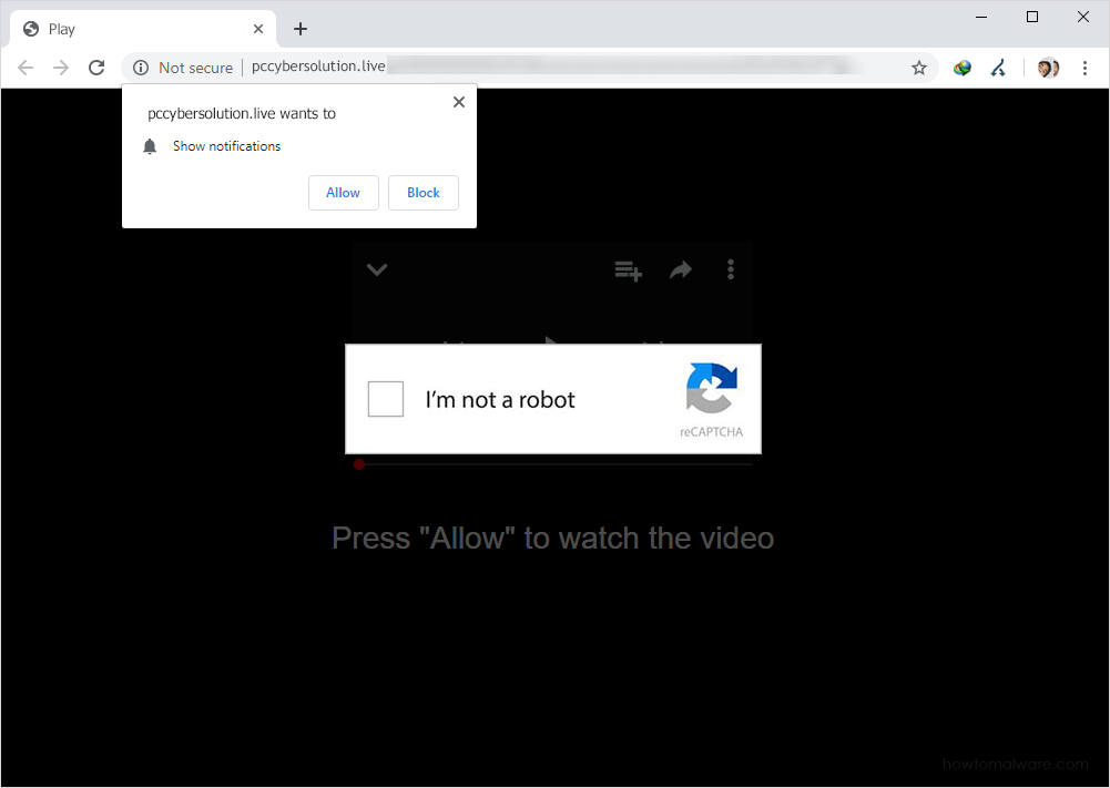 remove Pccybersolution.live