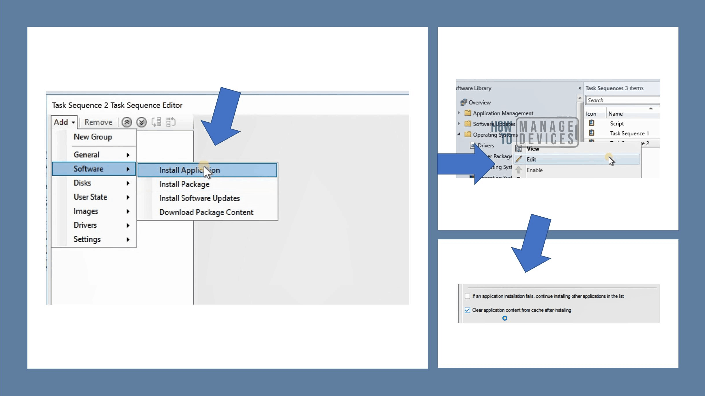 SCCM Clear Application Content From Cache After Installing
