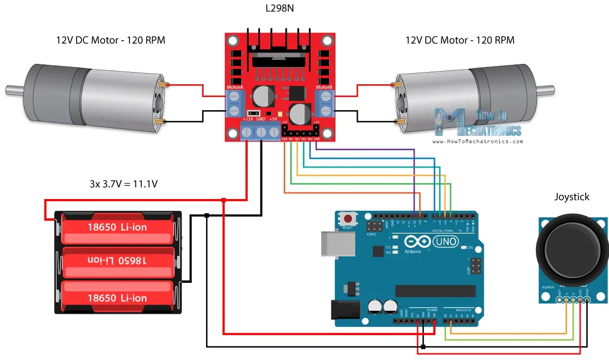 How To Connect Motor Control Circuit » Wiring Diagram