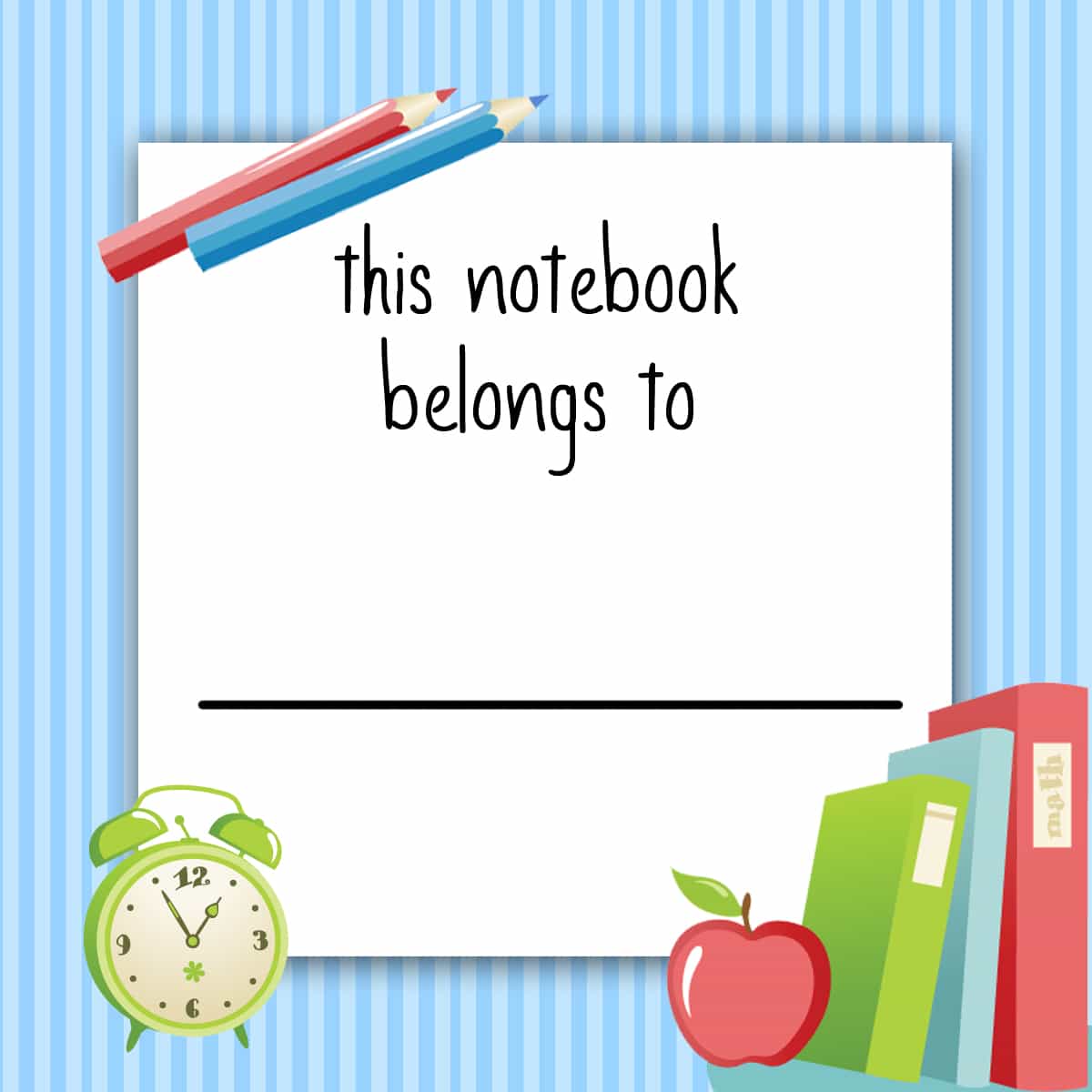back to school labels for kids how to nest for less