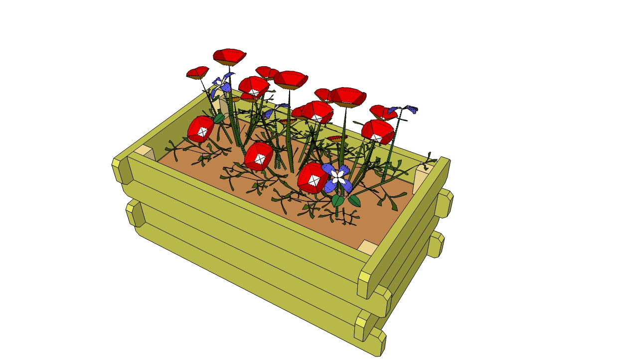 Flower Box Plans Howtospecialist How To Build Step By Step Diy Plans