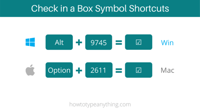 Click the checkmark icon ✓. How To Type Check In A Box Symbol In Word On Keyboard How To Type Anything