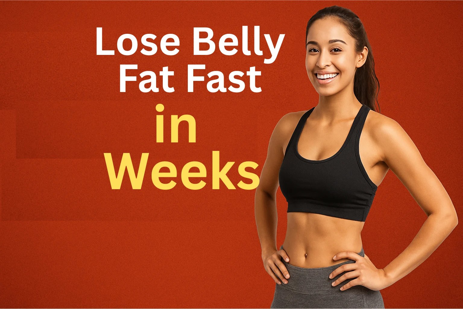 How to Lose Belly Fat Fast in Weeks