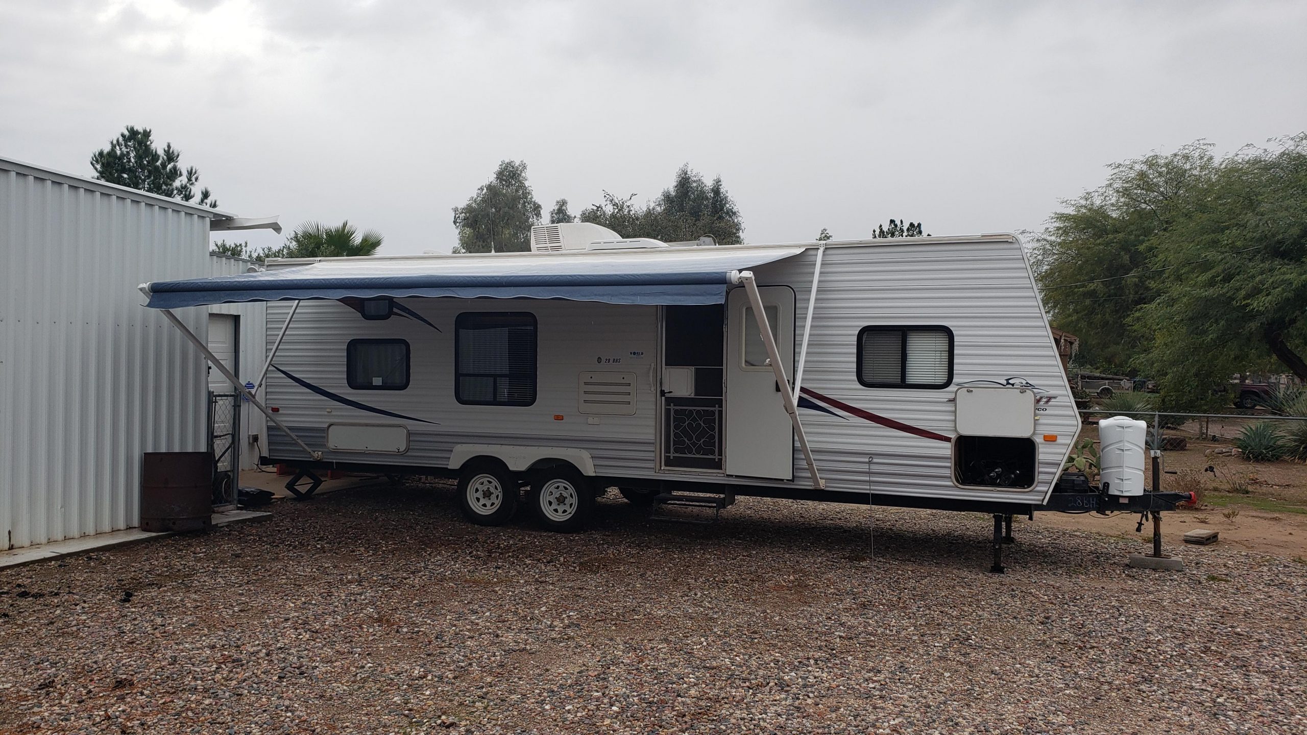 Our new to us 2008 Jayco Jayflight 28BHS. How to Winterize Your RV