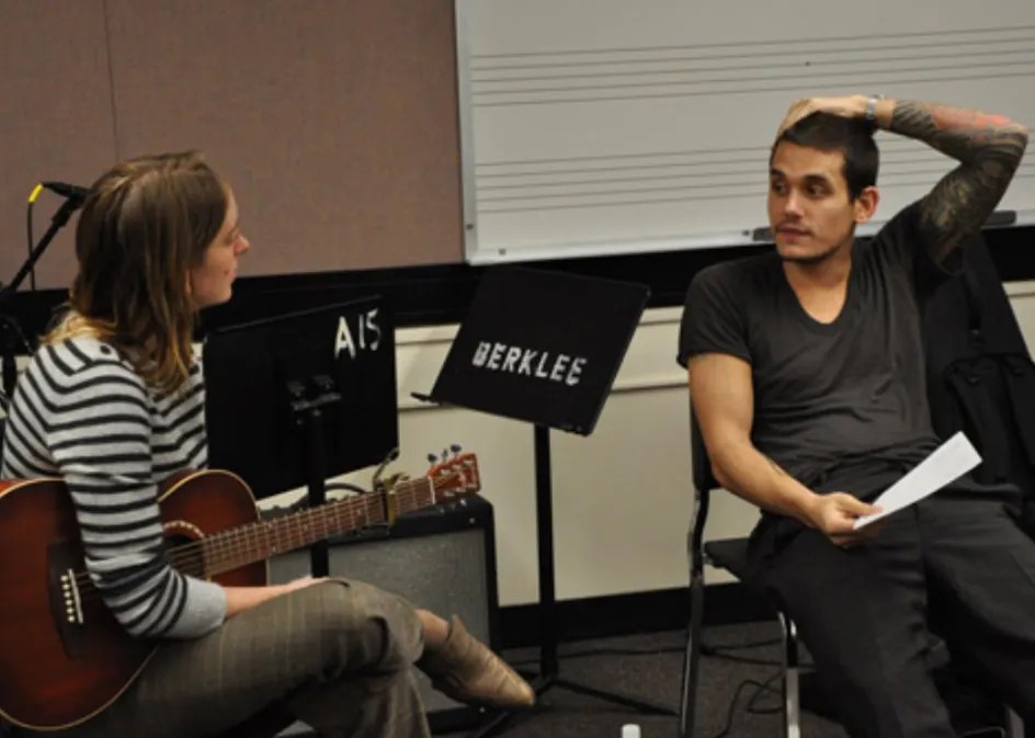 with John Mayer