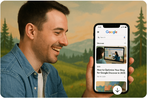 how to optimize blog for Google Discover 2025