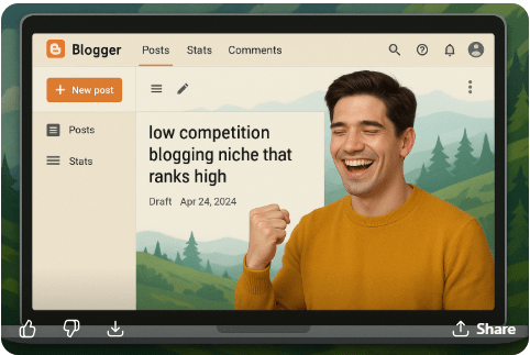 blogging niches flourishing in 2025 with low competition